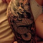 Фото татуировки дракон от 24.09.2018 №113 - dragon tattoo - tattoo-photo.ru