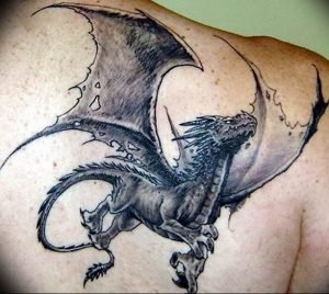 Фото татуировки дракон от 24.09.2018 №115 - dragon tattoo - tattoo-photo.ru