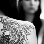 Фото татуировки дракон от 24.09.2018 №119 - dragon tattoo - tattoo-photo.ru