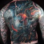 Фото татуировки дракон от 24.09.2018 №121 - dragon tattoo - tattoo-photo.ru