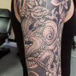 Фото татуировки дракон от 24.09.2018 №124 - dragon tattoo - tattoo-photo.ru
