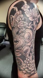 Фото татуировки дракон от 24.09.2018 №124 - dragon tattoo - tattoo-photo.ru