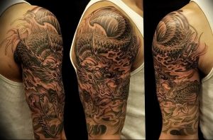Фото татуировки дракон от 24.09.2018 №125 - dragon tattoo - tattoo-photo.ru