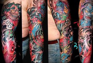 Фото татуировки дракон от 24.09.2018 №139 - dragon tattoo - tattoo-photo.ru