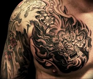 Фото татуировки дракон от 24.09.2018 №142 - dragon tattoo - tattoo-photo.ru