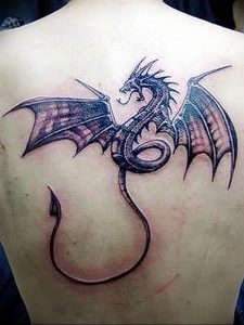 Фото татуировки дракон от 24.09.2018 №152 - dragon tattoo - tattoo-photo.ru