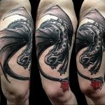Фото татуировки дракон от 24.09.2018 №155 - dragon tattoo - tattoo-photo.ru
