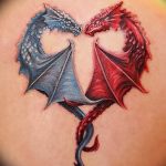 Фото татуировки дракон от 24.09.2018 №162 - dragon tattoo - tattoo-photo.ru