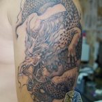 Фото татуировки дракон от 24.09.2018 №166 - dragon tattoo - tattoo-photo.ru