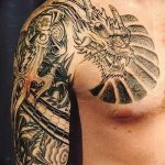 Фото татуировки дракон от 24.09.2018 №172 - dragon tattoo - tattoo-photo.ru