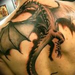 Фото татуировки дракон от 24.09.2018 №174 - dragon tattoo - tattoo-photo.ru