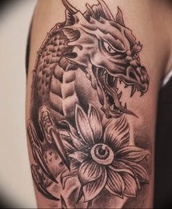 Фото татуировки дракон от 24.09.2018 №175 - dragon tattoo - tattoo-photo.ru