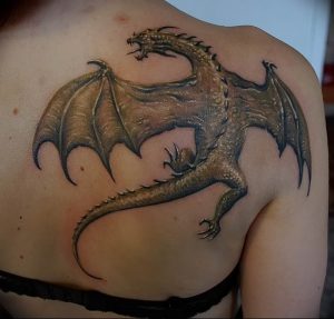 Фото татуировки дракон от 24.09.2018 №179 - dragon tattoo - tattoo-photo.ru