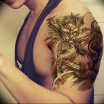 Фото татуировки дракон от 24.09.2018 №186 - dragon tattoo - tattoo-photo.ru