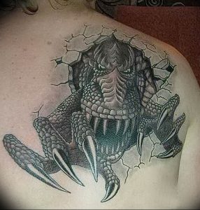 Фото татуировки дракон от 24.09.2018 №212 - dragon tattoo - tattoo-photo.ru