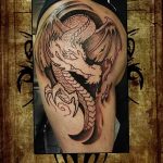 Фото татуировки дракон от 24.09.2018 №214 - dragon tattoo - tattoo-photo.ru