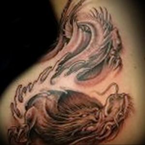 Фото татуировки дракон от 24.09.2018 №224 - dragon tattoo - tattoo-photo.ru