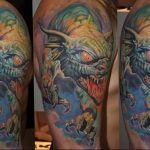 Фото татуировки дракон от 24.09.2018 №233 - dragon tattoo - tattoo-photo.ru
