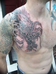 Фото татуировки дракон от 24.09.2018 №234 - dragon tattoo - tattoo-photo.ru