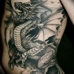 Фото татуировки дракон от 24.09.2018 №260 - dragon tattoo - tattoo-photo.ru
