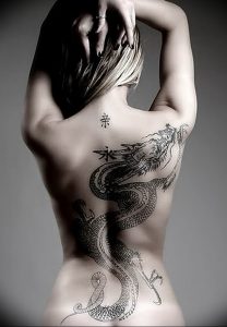 Фото татуировки дракон от 24.09.2018 №262 - dragon tattoo - tattoo-photo.ru
