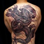 Фото татуировки дракон от 24.09.2018 №266 - dragon tattoo - tattoo-photo.ru