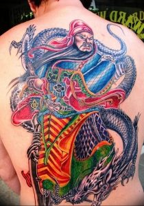 Фото татуировки дракон от 24.09.2018 №270 - dragon tattoo - tattoo-photo.ru