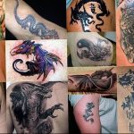 Фото татуировки дракон от 24.09.2018 №276 - dragon tattoo - tattoo-photo.ru