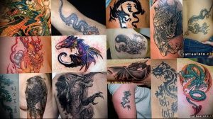 Фото татуировки дракон от 24.09.2018 №276 - dragon tattoo - tattoo-photo.ru