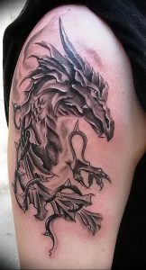 Фото татуировки дракон от 24.09.2018 №279 - dragon tattoo - tattoo-photo.ru