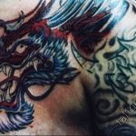 Фото татуировки дракон от 24.09.2018 №296 - dragon tattoo - tattoo-photo.ru