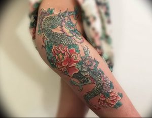 Фото татуировки дракон от 24.09.2018 №300 - dragon tattoo - tattoo-photo.ru