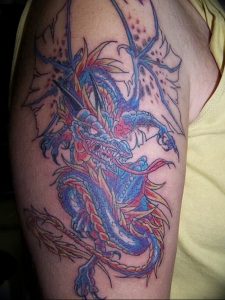 Фото татуировки дракон от 24.09.2018 №301 - dragon tattoo - tattoo-photo.ru