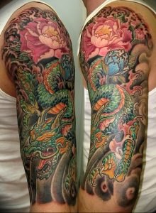 Фото татуировки дракон от 24.09.2018 №310 - dragon tattoo - tattoo-photo.ru