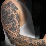 Фото татуировки дракон от 24.09.2018 №313 - dragon tattoo - tattoo-photo.ru