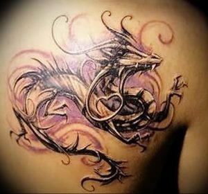 Фото татуировки дракон от 24.09.2018 №324 - dragon tattoo - tattoo-photo.ru