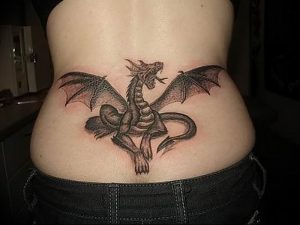 Фото татуировки дракон от 24.09.2018 №328 - dragon tattoo - tattoo-photo.ru