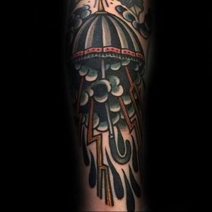 Фото рисунка тату зонтик 06.10.2018 №054 - tattoo umbrella - tattoo-photo.ru