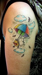 Фото рисунка тату зонтик 06.10.2018 №124 - tattoo umbrella - tattoo-photo.ru