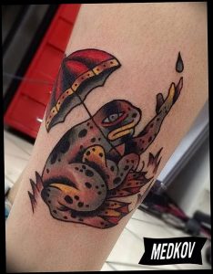 Фото рисунка тату зонтик 06.10.2018 №150 - tattoo umbrella - tattoo-photo.ru