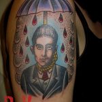 Фото рисунка тату зонтик 06.10.2018 №186 - tattoo umbrella - tattoo-photo.ru