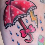 Фото рисунка тату зонтик 06.10.2018 №083 - tattoo umbrella - tattoo-photo.ru