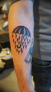 Фото рисунка тату зонтик 06.10.2018 №092 - tattoo umbrella - tattoo-photo.ru