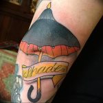 Фото рисунка тату зонтик 06.10.2018 №093 - tattoo umbrella - tattoo-photo.ru