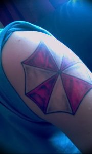 Фото рисунка тату зонтик 06.10.2018 №098 - tattoo umbrella - tattoo-photo.ru