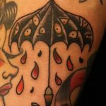 Фото рисунка тату зонтик 06.10.2018 №101 - tattoo umbrella - tattoo-photo.ru