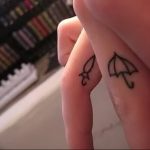 Фото рисунка тату зонтик 06.10.2018 №113 - tattoo umbrella - tattoo-photo.ru