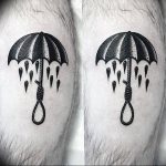 Фото рисунка тату зонтик 06.10.2018 №114 - tattoo umbrella - tattoo-photo.ru