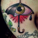 Фото рисунка тату зонтик 06.10.2018 №128 - tattoo umbrella - tattoo-photo.ru