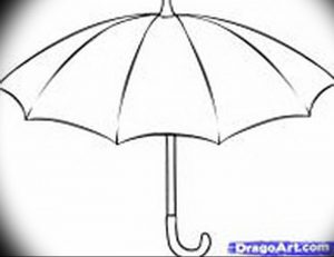 Фото рисунка тату зонтик 06.10.2018 №143 - tattoo umbrella - tattoo-photo.ru